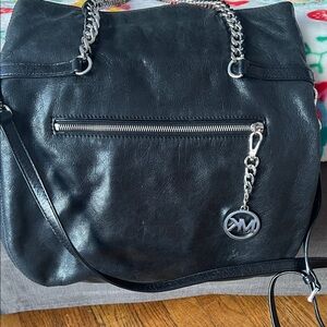 Black Leather Women's Bag
